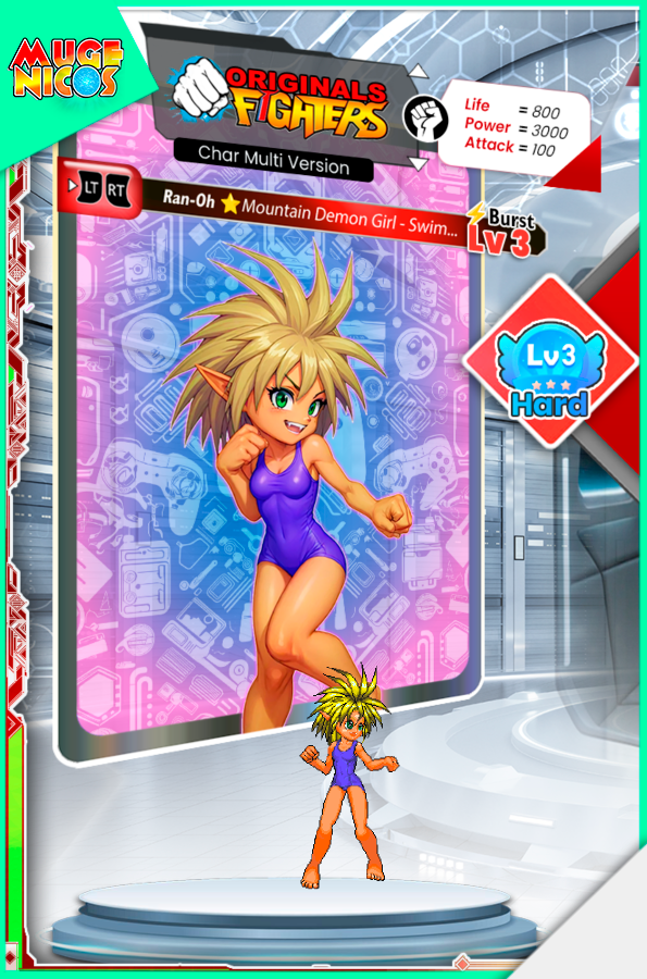 Ran-Oh Ver.2 char mugenicos