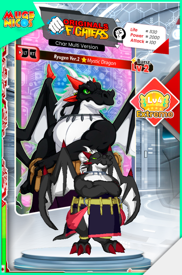 Ryugen v2 char mugenicos