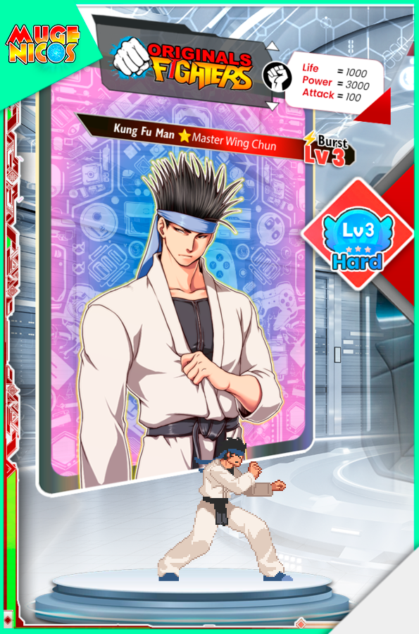 kung fu man char mugenicos