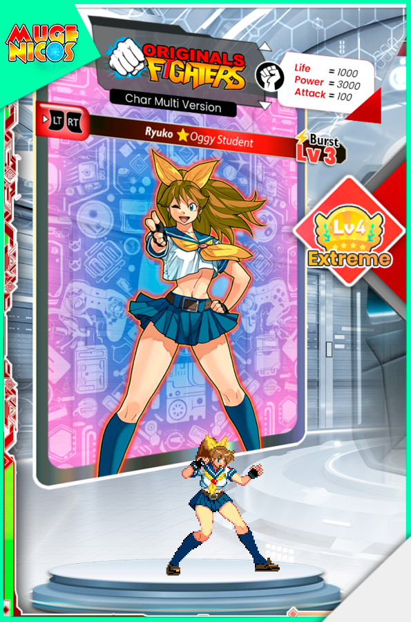 ryuko v1 char mugenicos